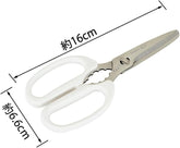 Multipurpose kitchen scissor with cap